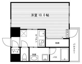 Casa Grande医大前【6階】の間取り