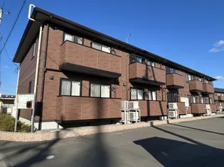 福島県郡山市富久山町福原字境田【アパート】の外観