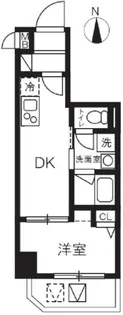東京都台東区竜泉1【マンション】の間取り