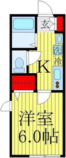 フランネル【1階】の間取り