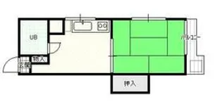 栄ビル【3階】の間取り