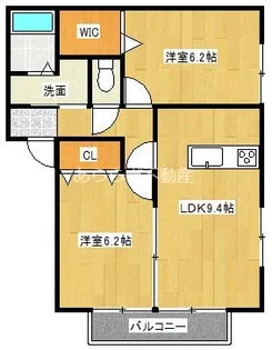 静岡県浜松市中央区神田町【アパート】の間取り