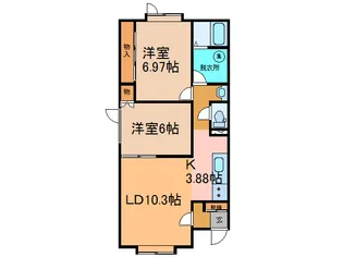 マロードIII【2階】の間取り