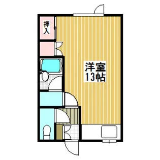 ヌーベルハイム新生【2階】の間取り