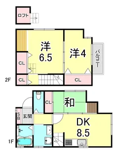 兵庫県神戸市垂水区舞子台1【一戸建】の間取り