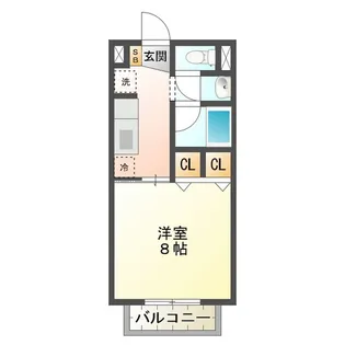 サープラスYM【2階】の間取り