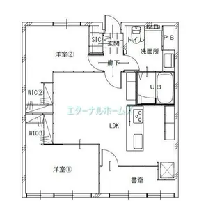 赤門アビタシオン【7階】の間取り