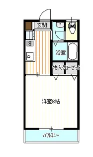 山口県山口市小郡下郷【アパート】の間取り