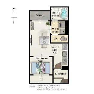 (仮称)REGALEST薬師堂13【2階】の間取り