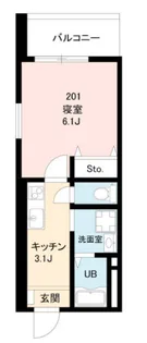 ワイゼア【3階】の間取り