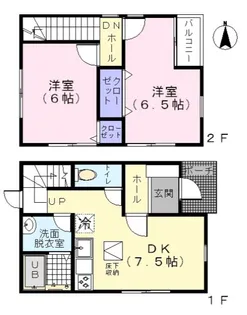東京都台東区日本堤1【一戸建】の間取り