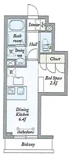 Park Willow【2階】の間取り