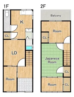 大阪府大阪市大正区南恩加島3【一戸建】の間取り