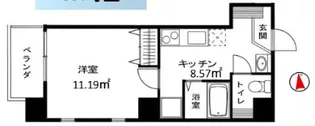 東京都港区芝5【マンション】の間取り