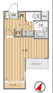 ロイヤルガーデン品川【5階】の間取り