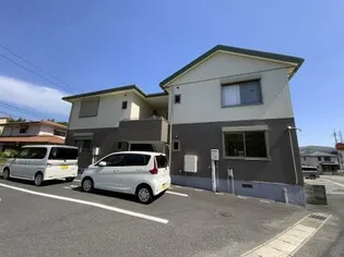 シャーメゾンヤナイC【1階】の外観