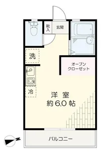 メゾンフローレンス【1階】の間取り