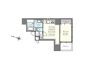 エクセレント1【3階】の間取り