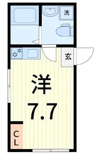 Axis鎌倉公園【2階】の間取り
