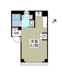 東京都中央区湊3【マンション】の間取り
