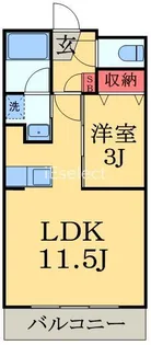 ヘルデンフィールズ2【2階】の間取り