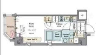 マスターズコート木場公園ブラン【2階】の間取り