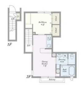 My Style vintage 赤羽西【2階】の間取り