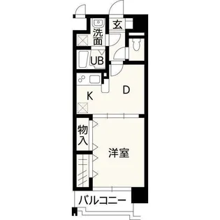 センチュリー神水【7階】の間取り