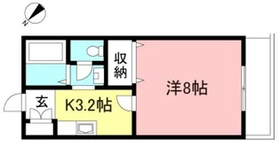 ストリームヴィラ【2階】の間取り