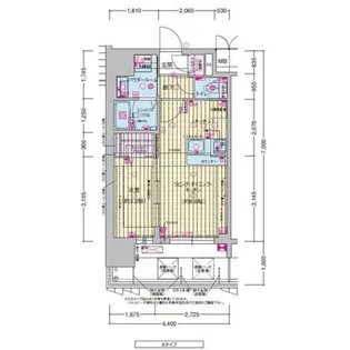 大阪府大阪市東淀川区西淡路1【マンション】の間取り