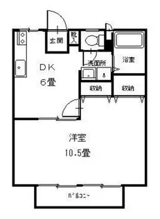 サンシティ福島 A【2階】の間取り