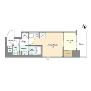 東京都品川区二葉3【マンション】の間取り