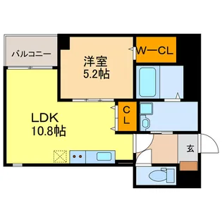 SEA22【6階】の間取り