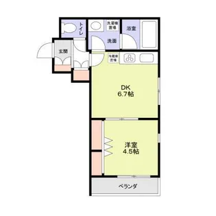 東京都文京区本駒込5【マンション】の間取り