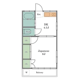 第三ふじみ荘【2階】の間取り