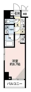 東京都文京区湯島3【マンション】の間取り