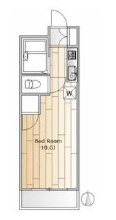 リエス馬込【3階】の間取り
