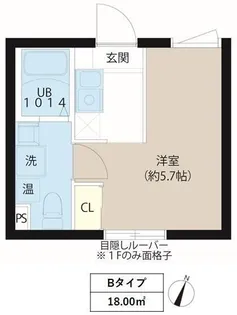 レピュア東十条駅前レジデンス【4階】の間取り