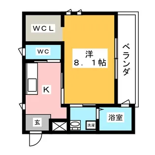 CASA EST【3階】の間取り