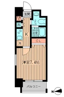 千葉県船橋市本町1【マンション】の間取り
