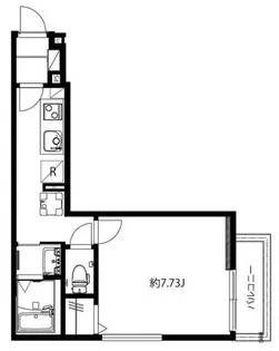 東京都葛飾区青戸2【アパート】の間取り