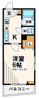 東京都府中市宮西町5【マンション】の間取り