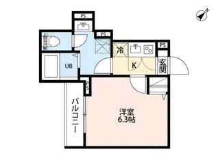 robot home 淵野辺【1階】の間取り