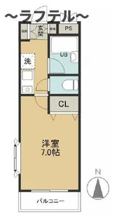 埼玉県所沢市西住吉【マンション】の間取り