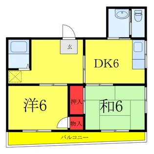 藤ビル【2階】の間取り