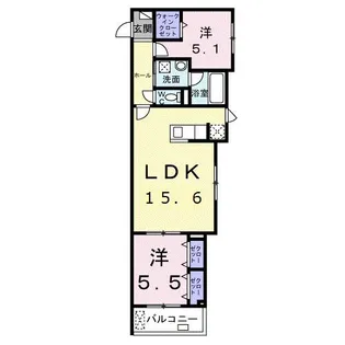 メイガーデン【2階】の間取り