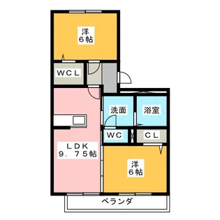グラニュースクェア【1階】の間取り