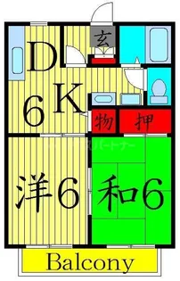 アローキャニオンE【1階】の間取り