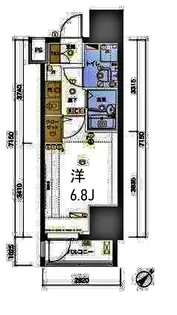 リヴシティ横浜東ベイサイド【9階】の間取り