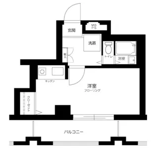 クリオ馬込壱番館【3階】の間取り